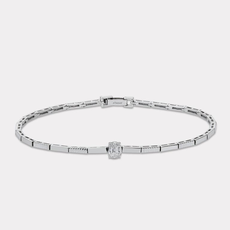 0,09 Ct. Diamond Bracelet