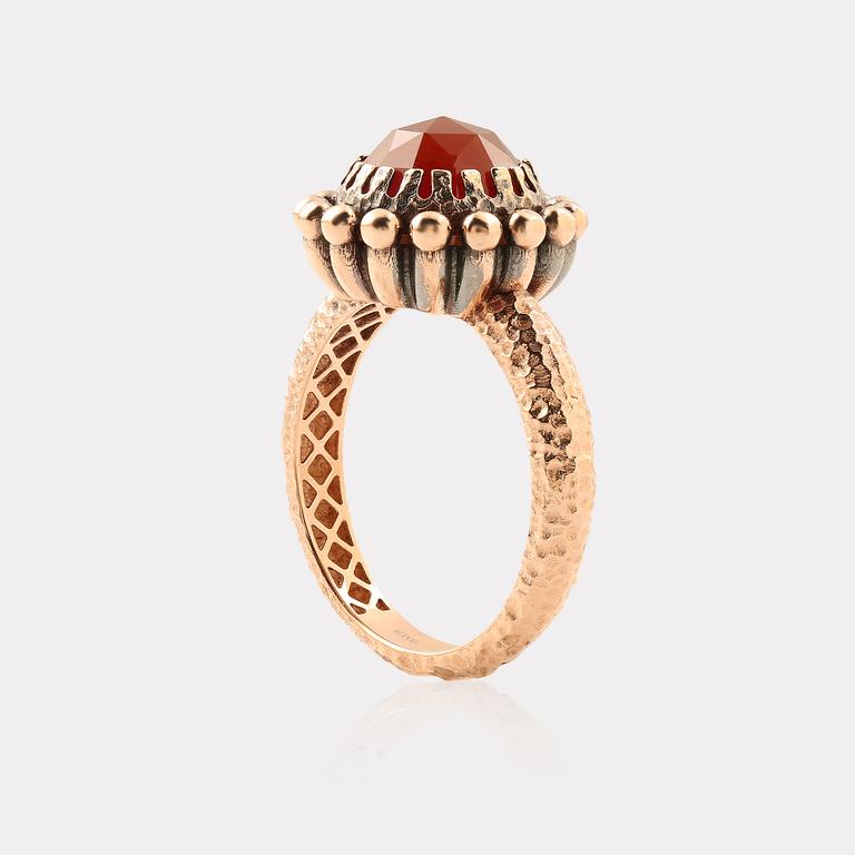 Gold Color Stones Ring