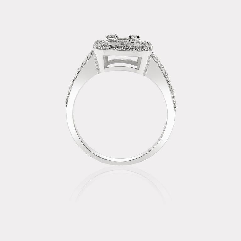 0,86 Ct. Diamond Ring