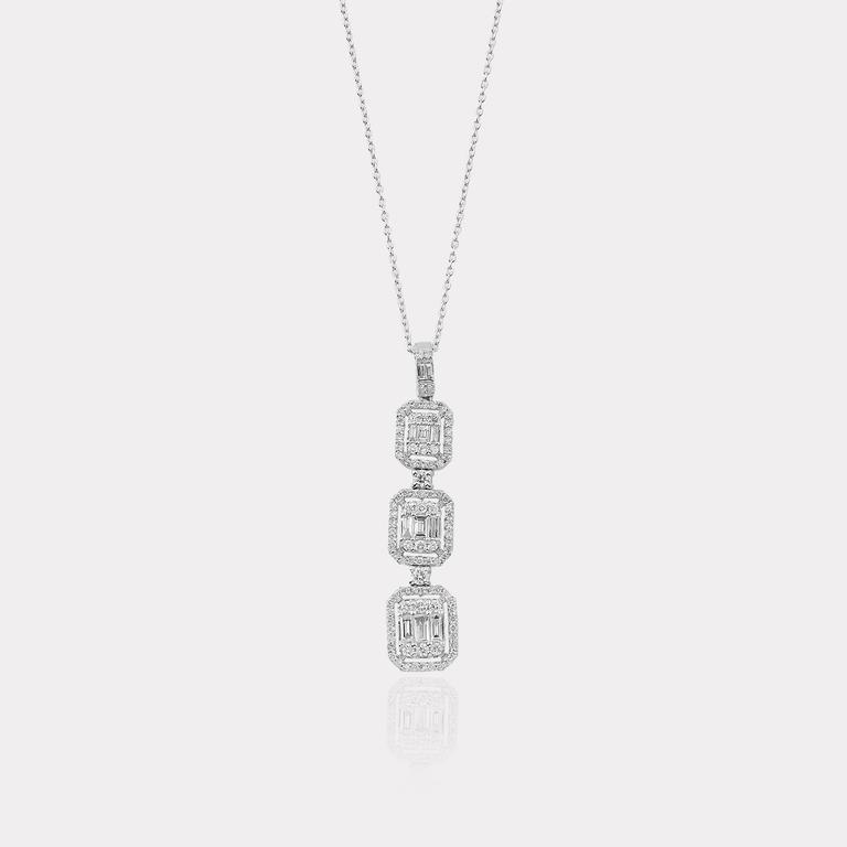 0,86 Ct. Diamond Necklace
