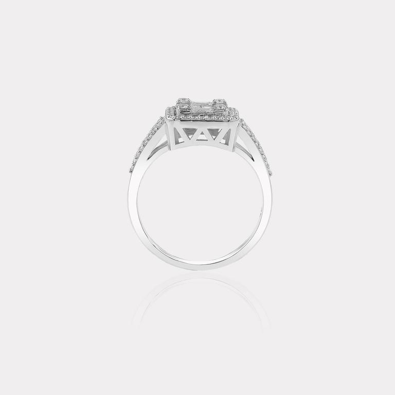 0,76 Ct. Diamond Ring
