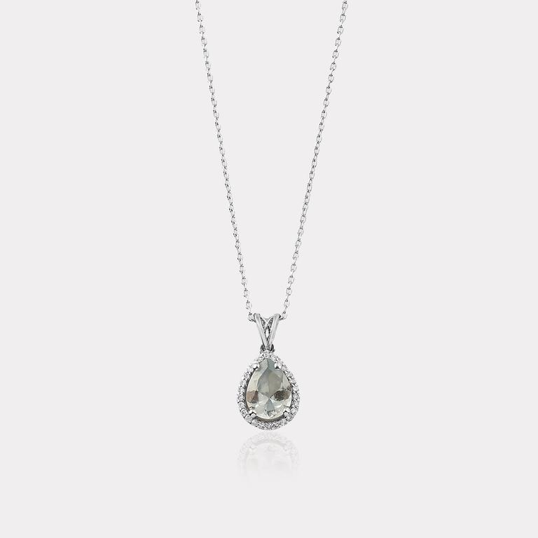 0,09 Ct. Diamond Necklace