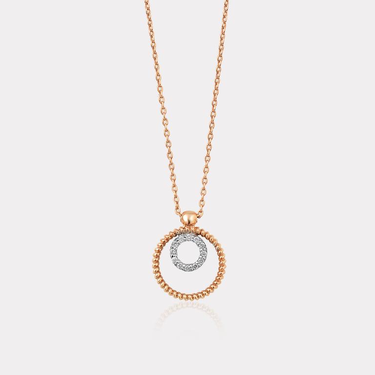 0,05 Ct. Diamond Necklace