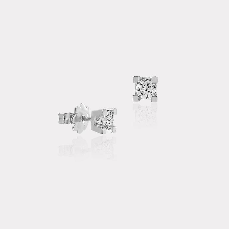 0,46 Ct. Diamond Earring