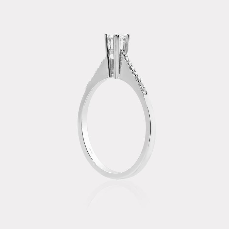 0,19 Ct. Diamond Ring