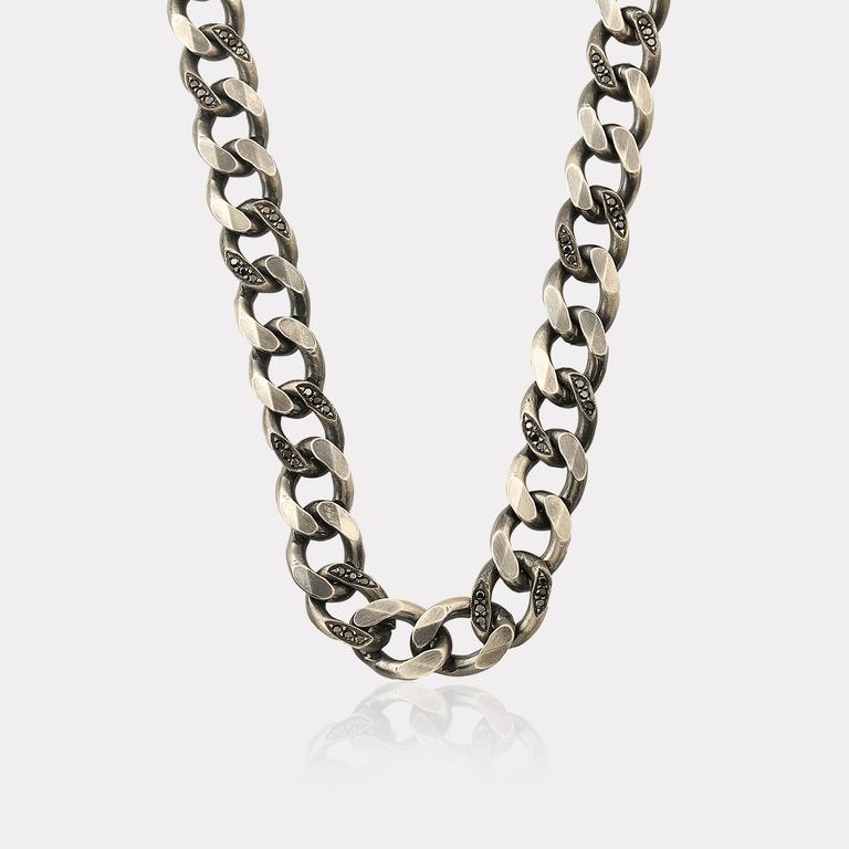 0,001 Ct. Diamond Men Necklace