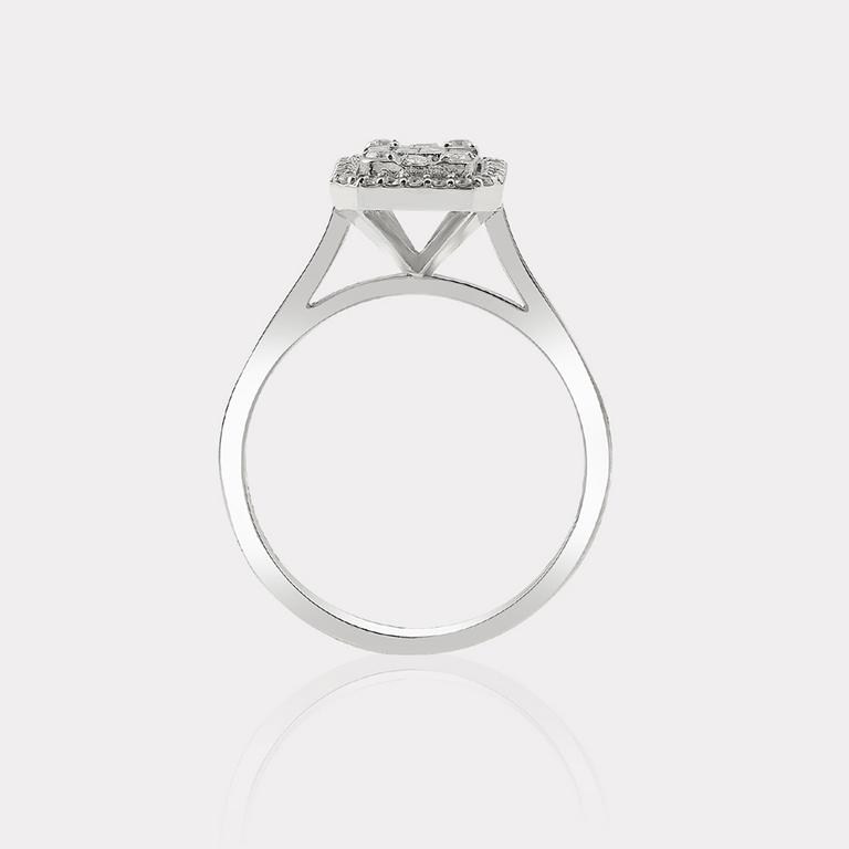 0,35 Ct. Diamond Ring