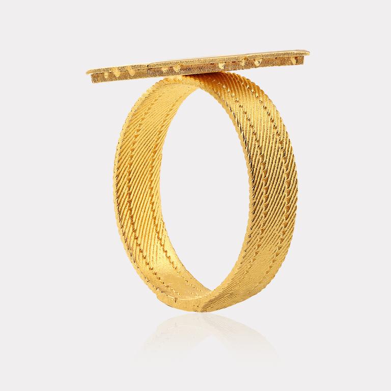 22K Gold Simple Ring