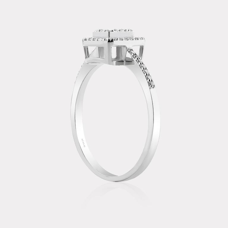 0,22 Ct. Diamond Ring