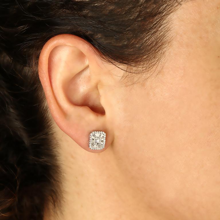 1,07 Ct. Diamond Earring