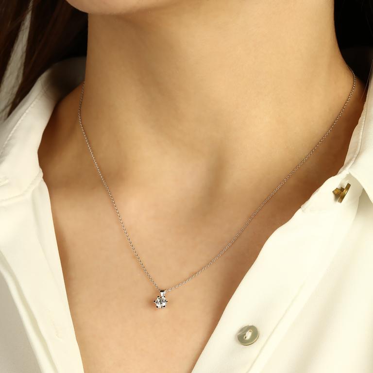 0,15 Ct. Diamond Necklace