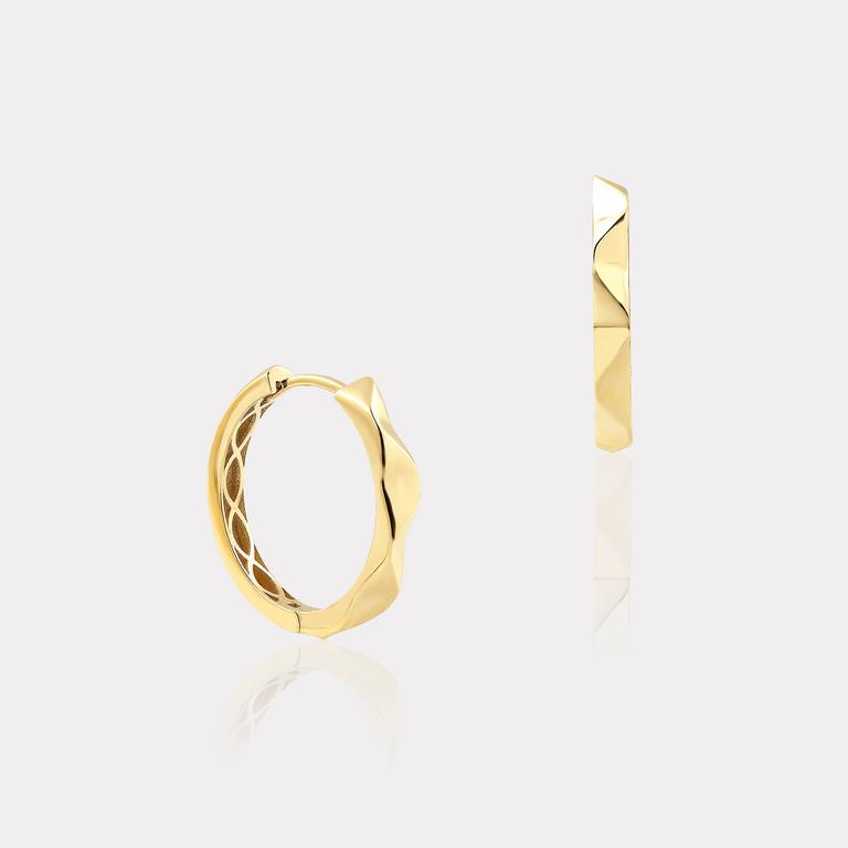 Gold Simple Earring