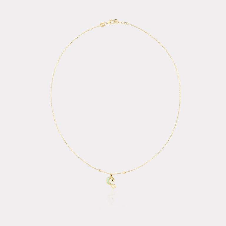 Gold Simple Kids Necklace