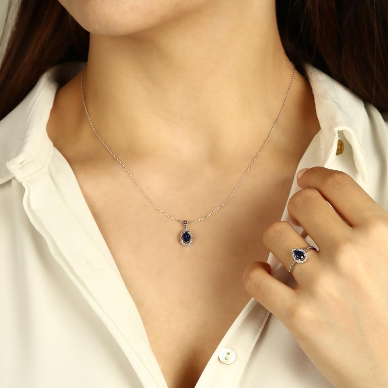 0,06 Ct. Diamond Necklace
