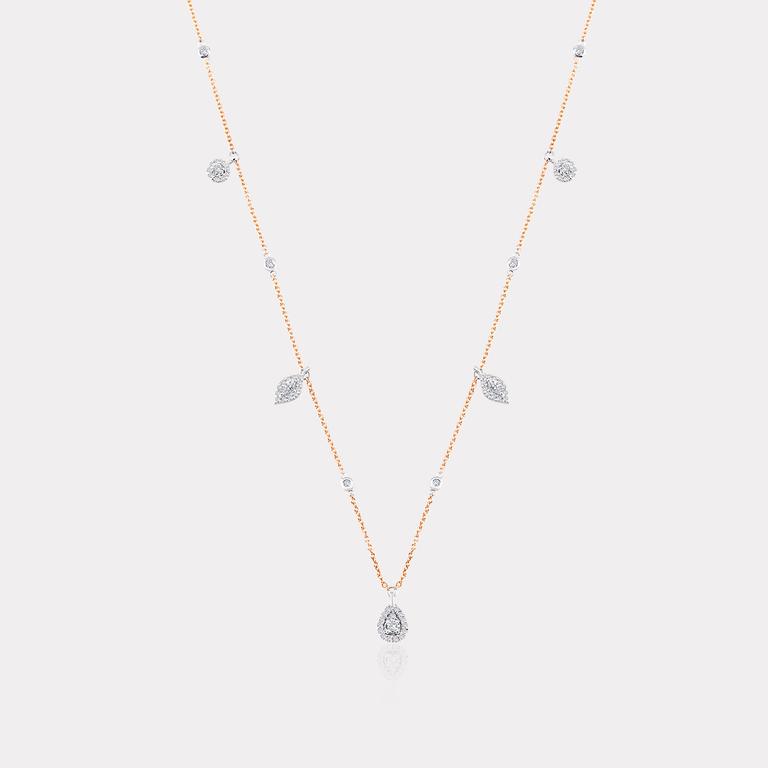 0,54 Ct. Diamond Necklace