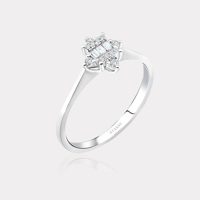 0,13 Ct. Diamond Ring