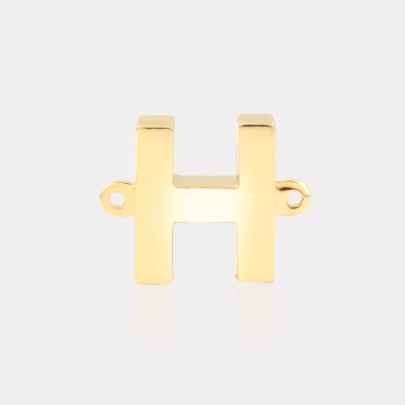 Sarı Altın H Harf Charm