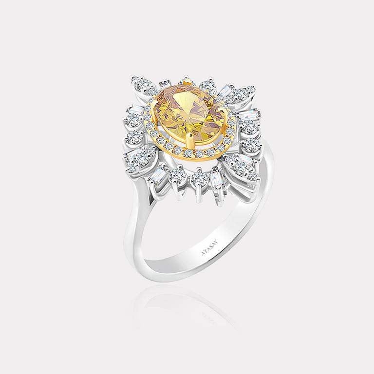 0,66 Ct. Diamond Ring